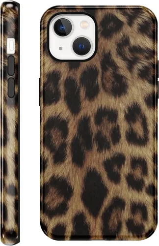 Vista 42 de Funda de teléfono con estampado de guepardo para iPhone 7/8/SE 2020/2022 de 4.7 pulgadas, funda de lujo con diseño de leopardo marrón coqueta a