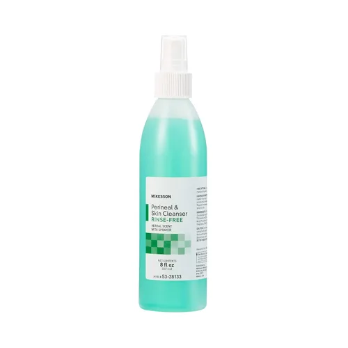 Vista 11 de McKesson Limpiador para Piel Perineal, 1 Galón [Paquete de 1] Jabón Corporal Sin Enjuague para Cuidado de Incontinencia u Ostomias, Aroma Herbal