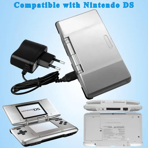Vista 3 de OSTENT EU AC Home Fuente de alimentación de pared Cable adaptador para Nintendo DS NDS GBA SP