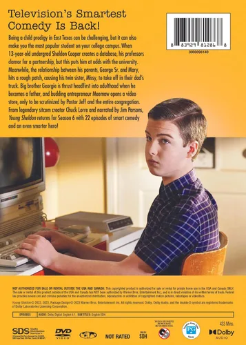 Vista 3 de Young Sheldon The Complete Sixth Season (DVD)