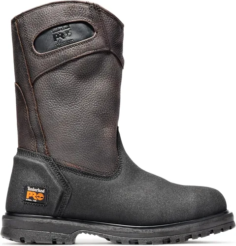 Vista 5 de Timberland PRO Botas de seguridad para hombre, Powerwelt con punta de seguridad y cordones