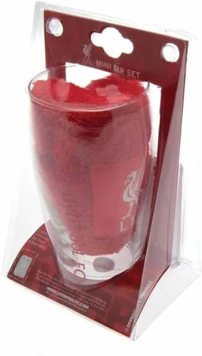 Vista 3 de Liverpool Word Mark - Juego de minibar de cristal, multicolor