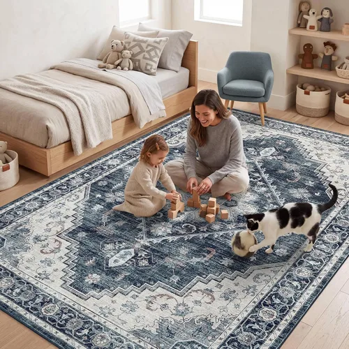 Vista 47 de Garvee Alfombra vintage Beige