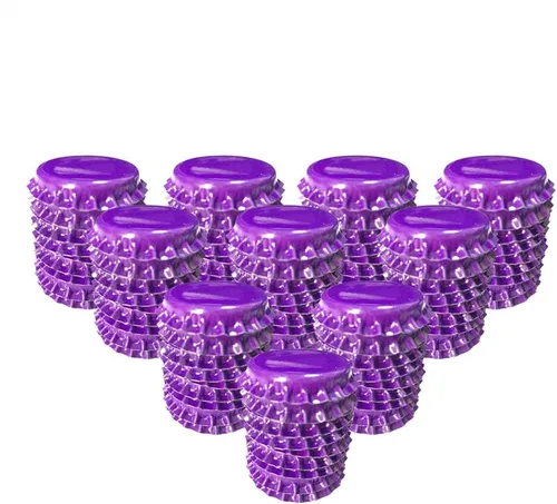 Vista 11 de HAWORTHS - 100 unidades de coronas para botellas, tapas decorativas de doble cara, calcomanías impresas para botellas para lazos para el cabello