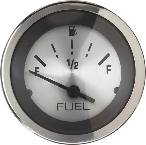 Vista 5 de Sierra International 67021P Medidor de combustible Sterling, 2 pulgadas, Negro
