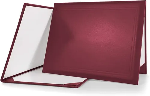 Vista 8 de GraduationMall Funda para Diploma Acolchado Titulares de Certificados 7" x 9" Negro