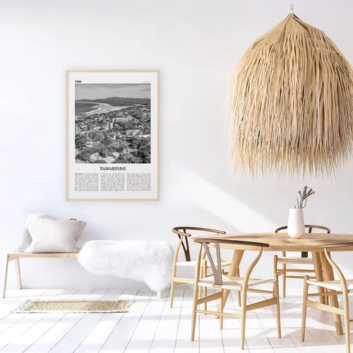 Vista 5 de Impresión artística de pared con impresión de Tamarindo en blanco y negro, arte de pared de tamarindo, póster de tamarindo, foto de tamarindo