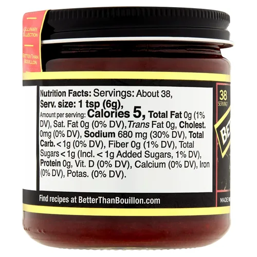 Vista 2 de Better Than Bouillon Colección Culinaria Base, Base de Adobo, Contiene 38 Porciones por Frasco, Frasco de Vidrio de 8 Onzas (Paquete de 2)