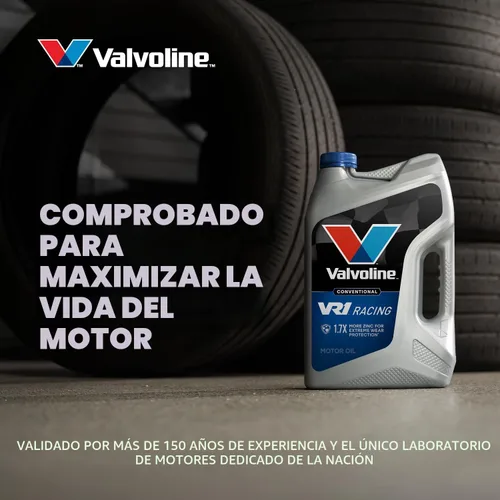 Vista 7 de Aceite de motor Valvoline VR1 Racing SAE 10W-30, 1 cuarto de galón