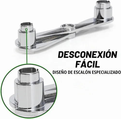 Vista 2 de OEMTOOLS 24688 Herramienta de Desconexión de Línea de Transmisión, Remueve Rápidamente Líneas de Enfriador de Aceite de 3/8" y 1/2", Diseño