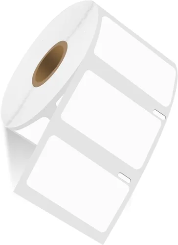 Vista 9 de 1 rollo (130 etiquetas/rollo) compatible con DYMO 30251 1-1/8 pulgadas x 3-1/2 pulgadas, etiquetas de código de barras blancas de alta calidad