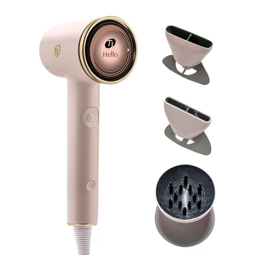 Vista 15 de T3 Aire IQ Kit de secador de pelo con concentrador de secado rápido, concentrador de estilo, difusor y soporte para secadora Golpes rápidos