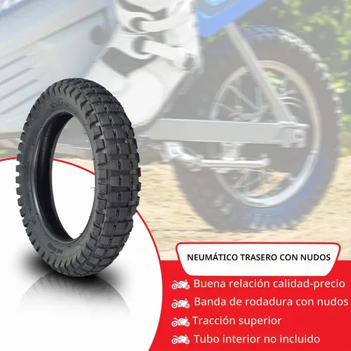 Vista 2 de AlveyTech Neumático de repuesto de 12-1/2 x 2.75 pulgadas, para Razor MX350 y MX400 Dirt Rocket, motocicleta eléctrica, mini bicicleta, scooter