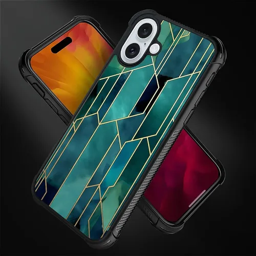 Vista 746 de Funda compatible con iPhone 15, diseño de elefantes africanos, diseño increíble a prueba de golpes, antiarañazos, carcasa trasera de policarbonato