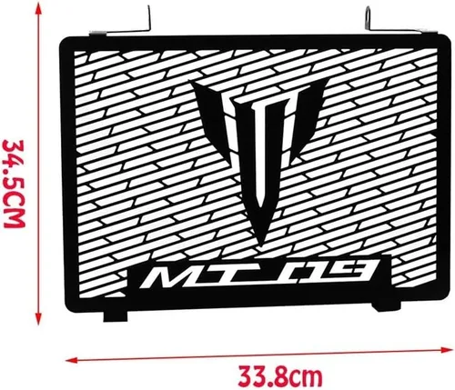 Vista 3 de Cubierta de protección de rejilla de radiador para Ya&maha MT09 MT 09 FZ09 FZ 09 2015 2016 XSR 900 TRACER Accesorios de motocicleta Radiador