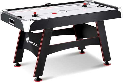 Vista 10 de MD Sports Mesa de Air Hockey con anotador electrónico de arcade, perfecta para salas de juegos familiares
