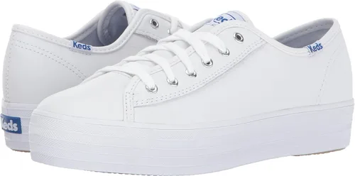 Vista 7 de Keds Tenis de cuero Triple Kick para mujer