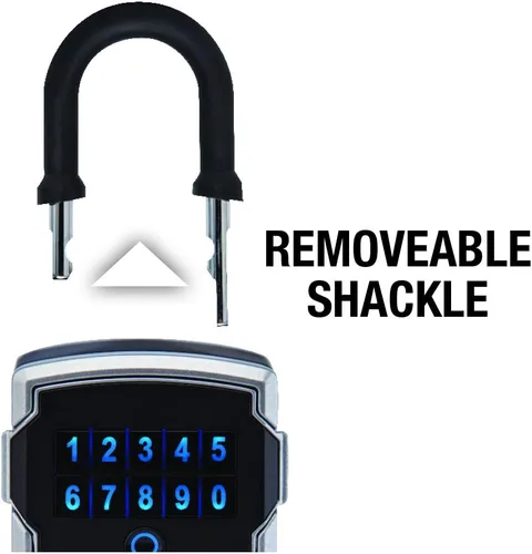 Vista 5 de Caja fuerte portátil electrónica Master Lock 5440D, 3 1/4 pulgadas, 5440D