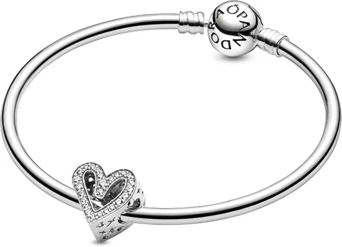 Vista 5 de PANDORA Jewelry Always by Your Side - Colgante de circonita cúbica en plata de ley Metal Cristal Circonita cúbica