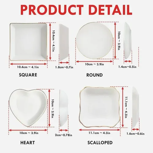 Vista 3 de UrbanNEST Plato de cerámica personalizado para parejas, recuerdo de retrato personalizado, regalo de aniversario para él y ella, regalo único