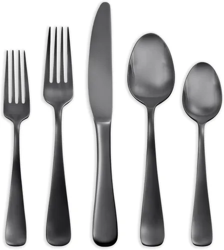 Vista 4 de Hampton Forge Black Opera Titanium SFQ35705SK 5 piezas 18/0, 0.60 libras