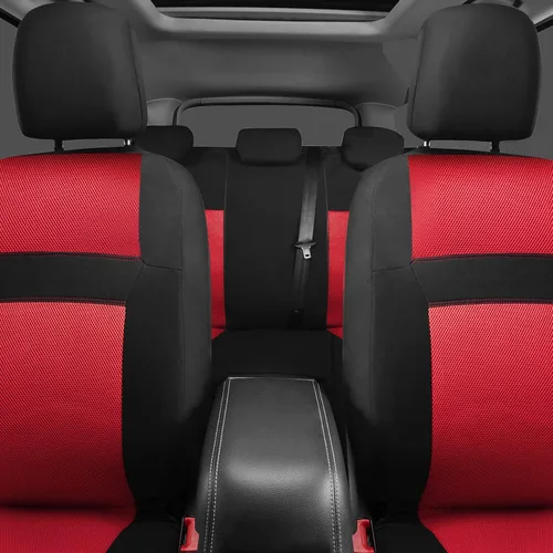 Vista 3 de CAR PASS Fundas de asiento de malla de aire 3D para automóvil, juegos completos con esponja de 5 mm, 4 alfombrillas impermeables para el suelo