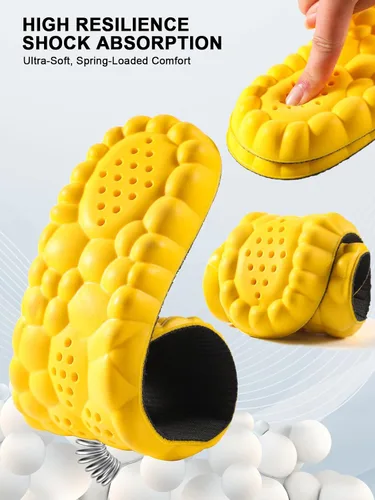 Vista 24 de Plantillas 4D Cloud para mujeres y niños, plantillas de soporte de arco, plantillas de espuma viscoelástica, plantillas de zapatos deportivos