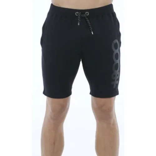 Vista 2 de Pantalón Corto Deportivo +8000 MONFRAGUE J 20V 005 10 Negro