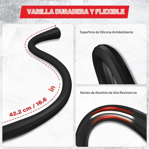 Vista 6 de ICARMOUNT Soporte flexible para teléfono de gimnasio para bicicleta de giro