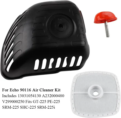 Vista 4 de HUZTL SRM 225 Funda de filtro de aire para Echo SRM225 SRM-225 GT225 GT-225 PE225 PE-225 Weed Eater desbrozadora podadora Kit de afinación 90097
