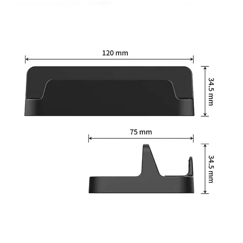 Vista 5 de LICHIFIT Soporte de consola de juegos, soporte de anfitrión, soporte de juego para interruptorcubierta de vaporteléfono móvil