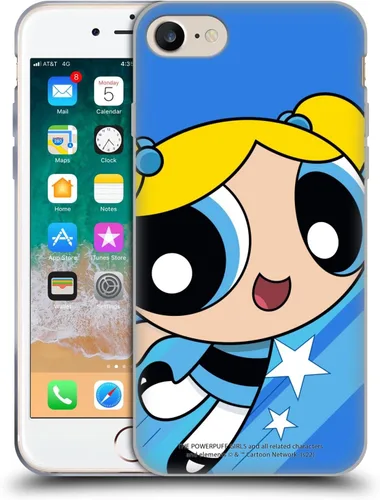 Vista 59 de Head Case Designs Funda de gel suave con licencia oficial de The Powerpuff Girls Blossom Graphics compatible con Apple iPhone 7 Plus/iPhone 8 Plus