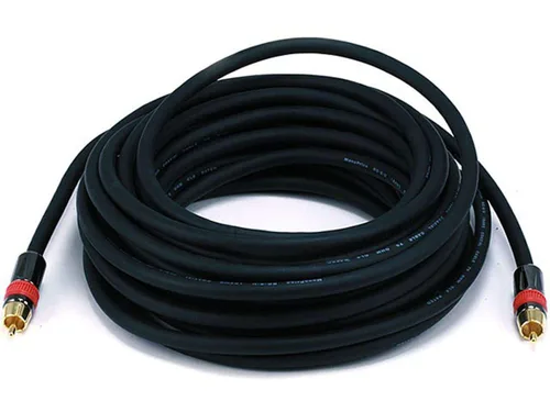 Vista 5 de Monoprice 102681 Cable de audio coaxial digital con clasificación RG6 RCA CL2 de 3 pies, color negro