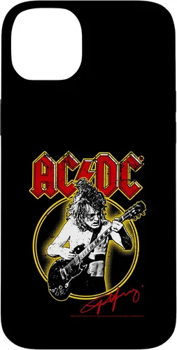 Vista 15 de AC DC Classic Rock Logo Electric Guitar Solo Energy Case for iPhone 17