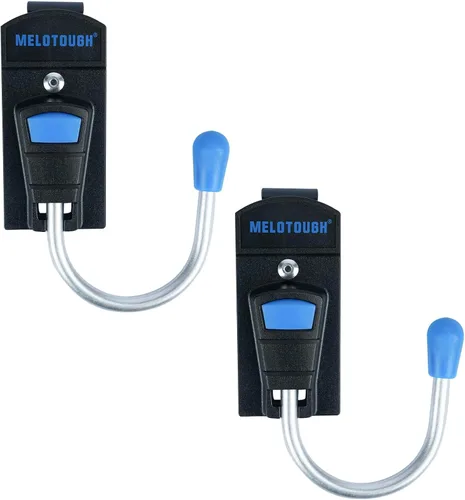 Vista 8 de MELOTOUGH Funda para herramientas con gancho para cinturón de herramientas con clip de metal para cinturón de trabajo (azul)