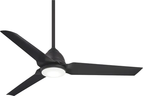 Vista 13 de Minka-aire - F753L-WHF Ventilador de techo Java led plano, blanco de 54 pulgadas, para exterior, padre (níquel cepillado húmedo), F753L-BNW