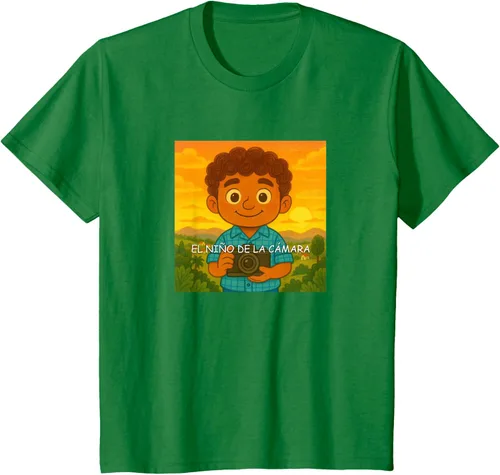 Vista 36 de Camiseta El Niño de la Cámara – Diseño Oficial del Cuento Ilustrado