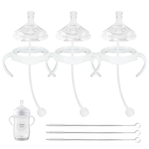Vista 12 de Kit de Conversión de Vaso Entrenador Suave para Biberón Natural de Bebé Philips Avent, Kit de Transición para Niños Pequeños con Tetina de Vaso