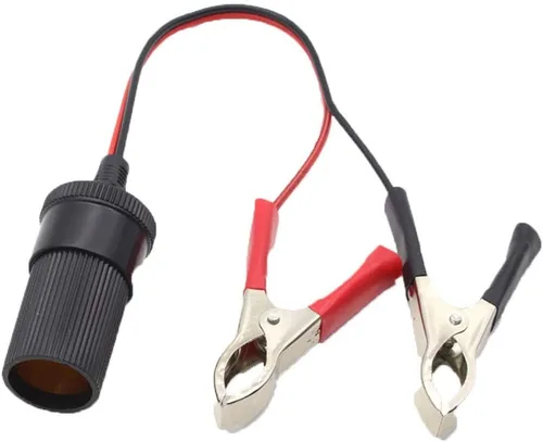 Vista 4 de Enchufe adaptador de encendedor de cigarrillos de 12 V para batería de vehículo