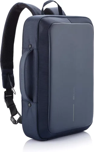 Vista 11 de XDDesign Bobby Bizz - Mochila antirrobo para laptop de 10 litros con funda acolchada para laptop de 15.6 pulgadas, bloqueo de contraseña Negro