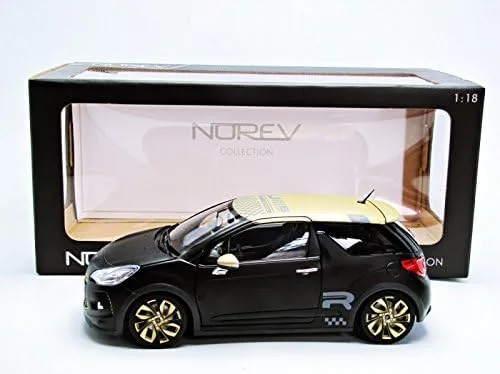 Vista 8 de NOREV 118Citroen DS3Racing (2013) Negro Mateoro