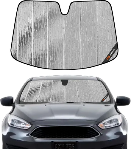 Vista 6 de Parasol para parabrisas Pigenius para Ford Focus 2012-2018 - Protección para ventana delantera