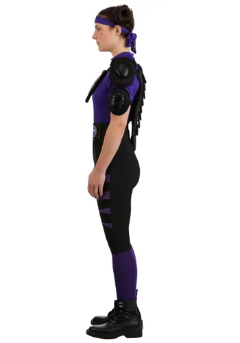 Vista 6 de Disfraz de Globo Gym Purple Cobra para Mujer de Dodgeball Multicolor