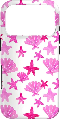Vista 30 de Coastal Granddaughter Preppy Shells Starfish Ocean Nautical Case for iPhone 17
