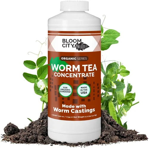 Vista 8 de Bloom City concentrado de té de lombrices orgánico y compost y potenciador Bokashi, 1/2 pinta (8 oz)