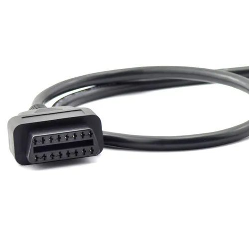 Vista 2 de iKKEGOL OBD OBDII J1962 - Conector hembra para abrir el cable, cable de extensión de diagnóstico OBD OBD2, coleta, adaptador USB Mobley DIY