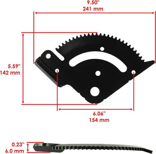 Vista 2 de Caltric Kit de bujes de engranaje del sector de dirección compatible con John Deere Tractor E160 E170 E180