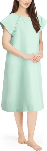 Vista 17 de NY Threads Bata de Hospital para Mujer Suave y Elegante Bata para Paciente