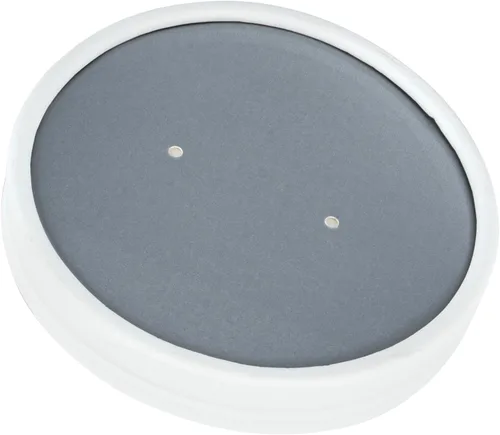 Vista 21 de Restaurantware Bio Tek - Tapas para sopa de papel azul, 200 desechables, 12 onzas, redondas, estilo moderno, herméticas, se venden por separado