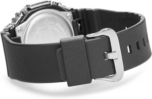 Vista 5 de Casio G-Shock GM2100-1A - Reloj octogonal de resina negra cubierta de metal Negro